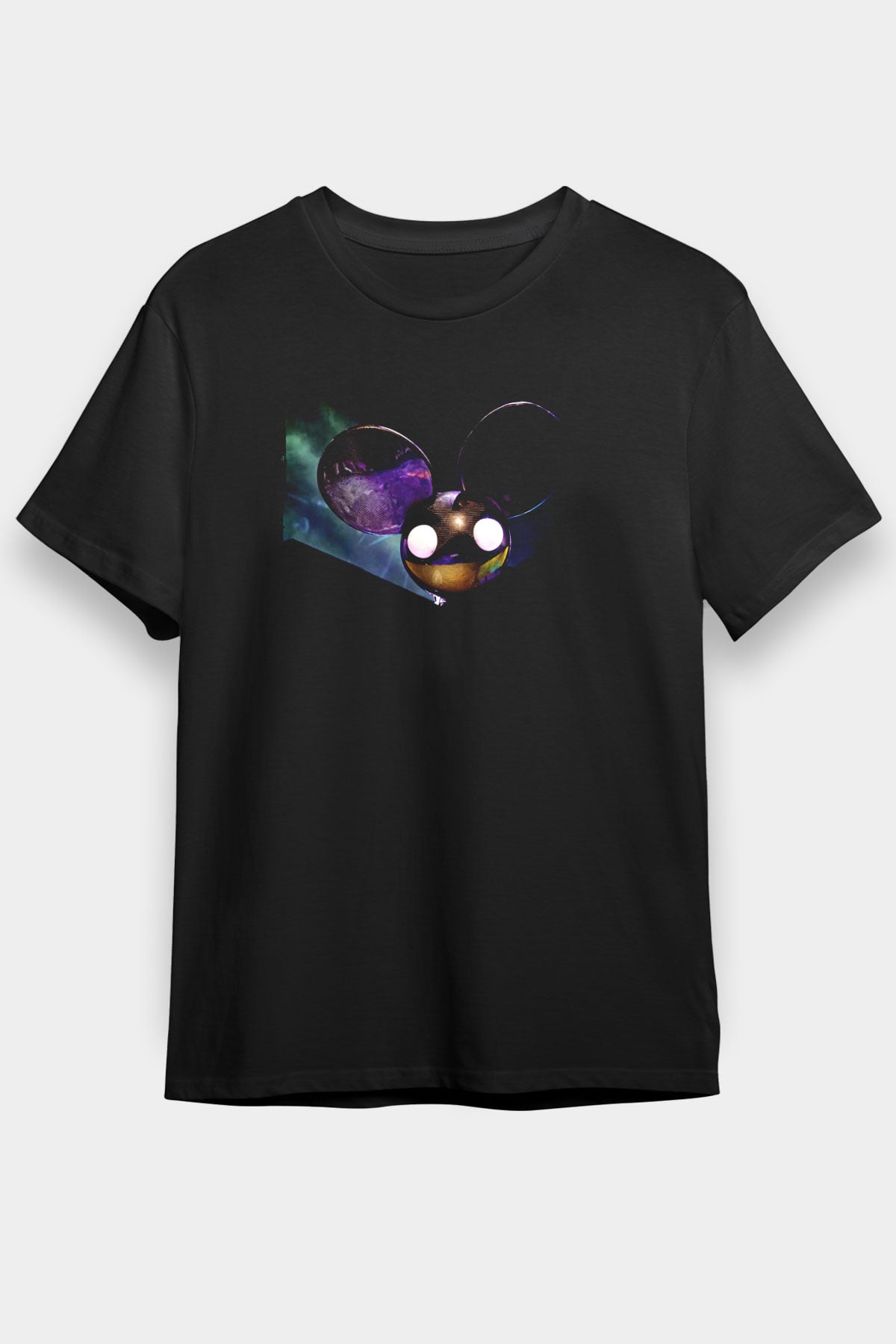 Deadmau5 Siyah Unisex Tişört T-Shirt - TişörtFabrikası