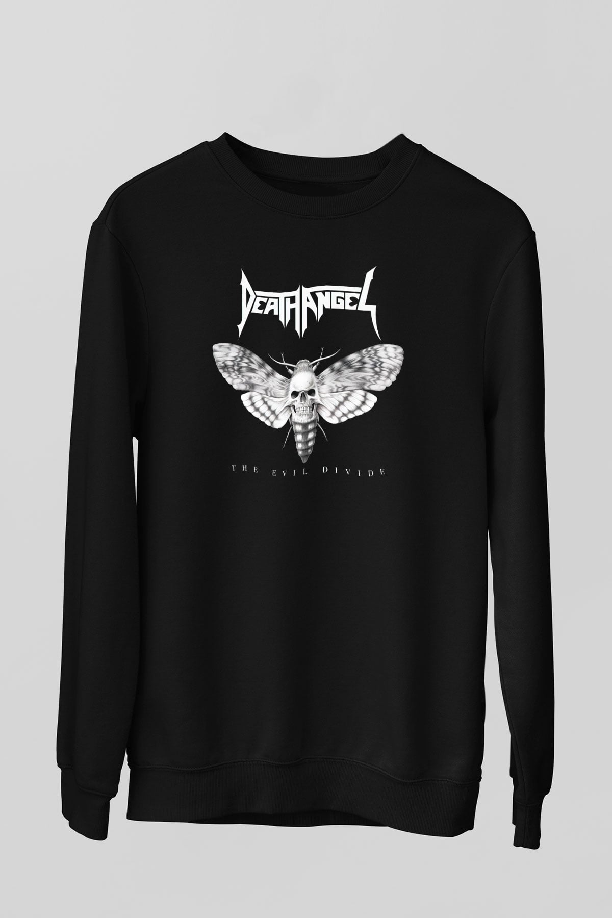 Death Angel Siyah Unisex Sweatshirt
