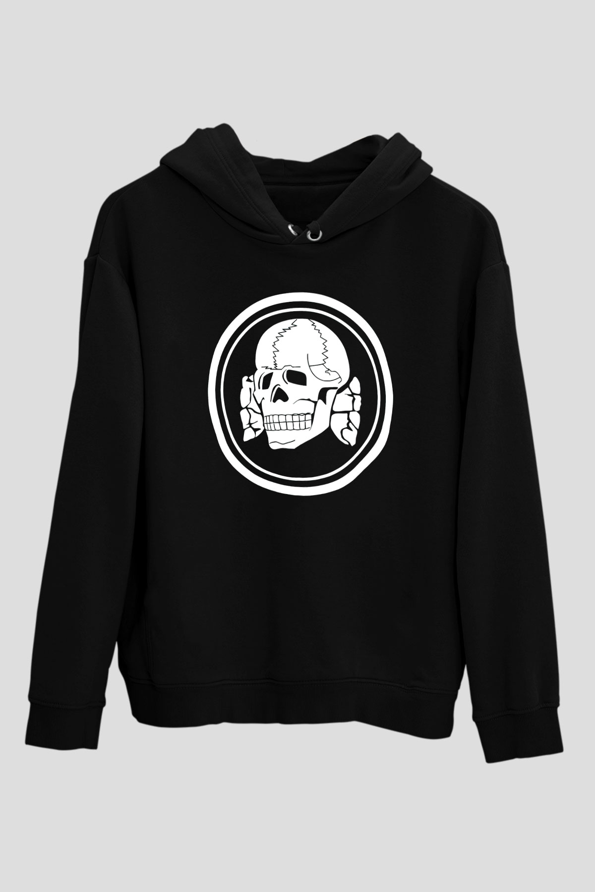 Death in June Siyah Unisex Hoodie