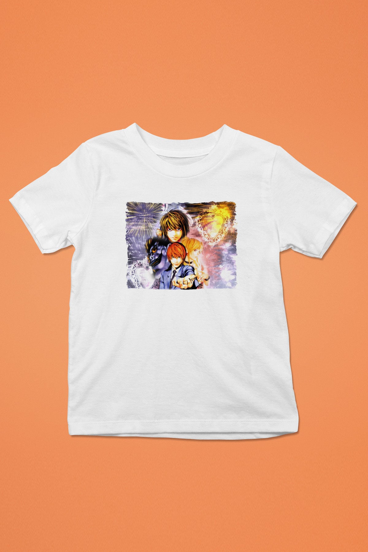 Death Note Beyaz Unisex Çocuk Tişört