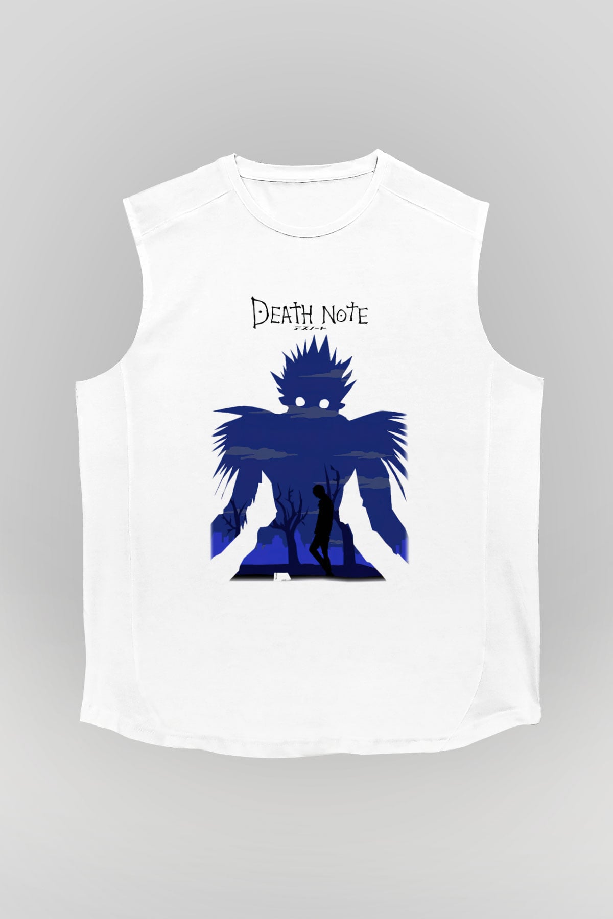 Death Note Beyaz Unisex Kolsuz Tişört