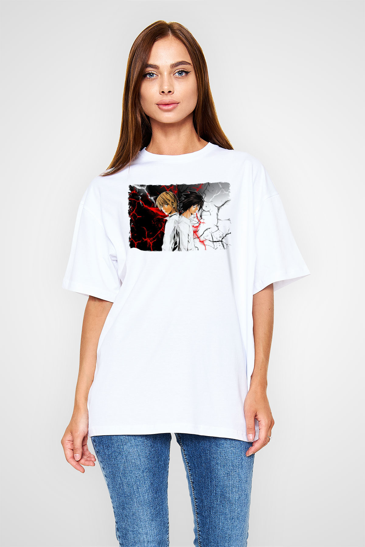 Death Note Beyaz Unisex Tişört T-Shirt