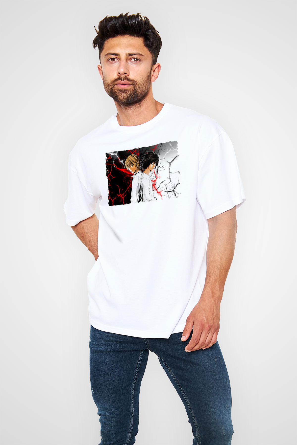 Death Note Beyaz Unisex Tişört T-Shirt