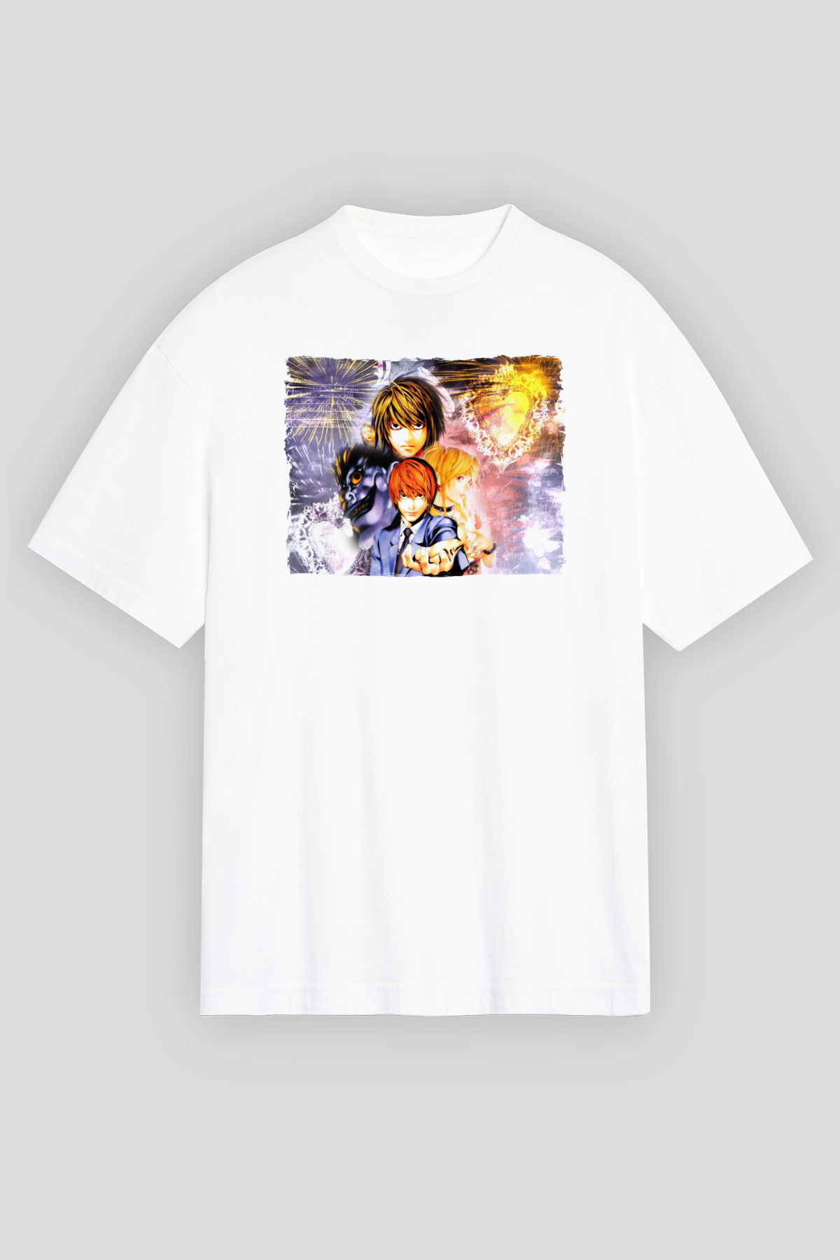 Death Note Beyaz Unisex Tişört T-Shirt