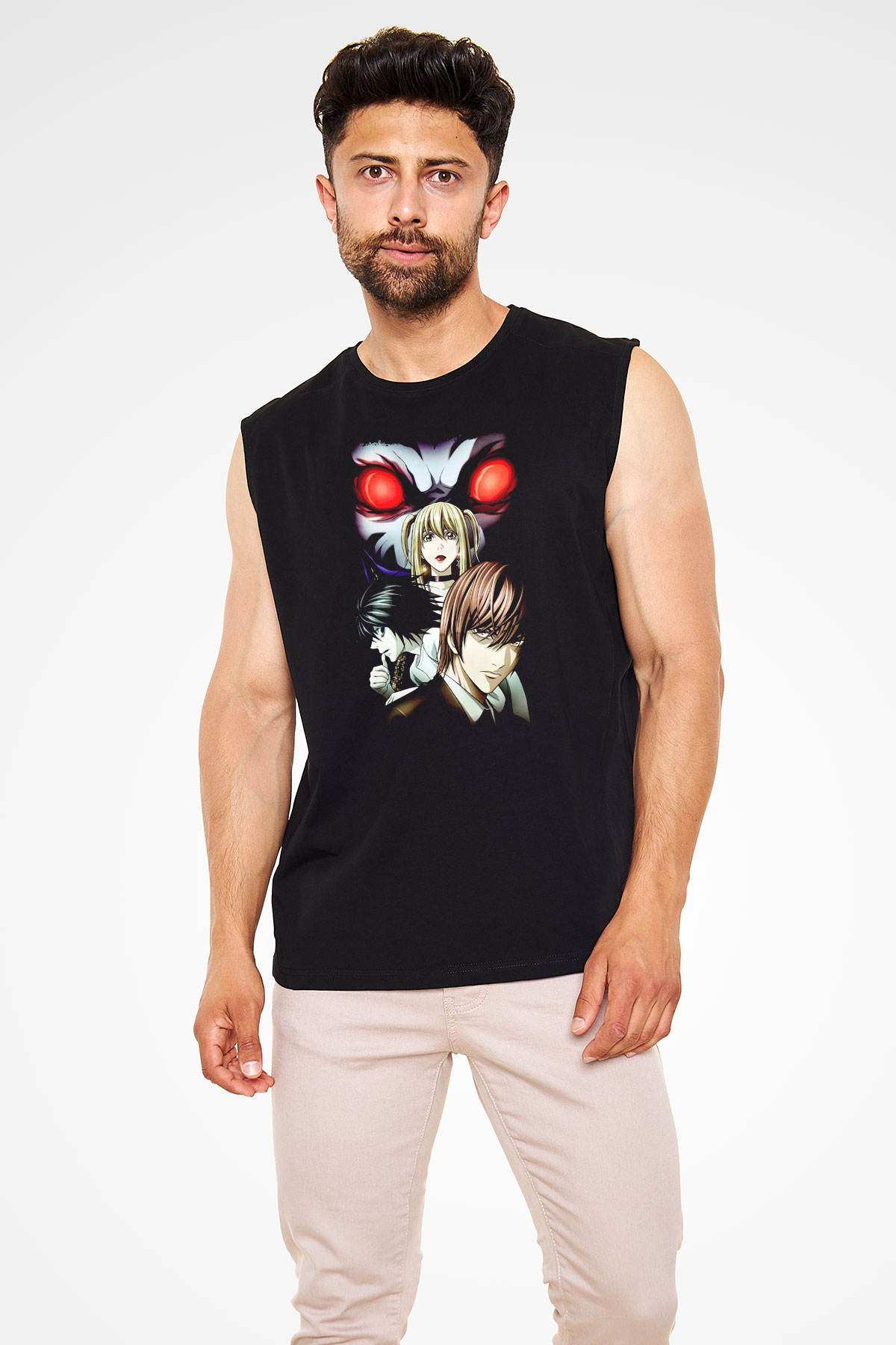 Death Note Siyah Unisex Kolsuz Tişört