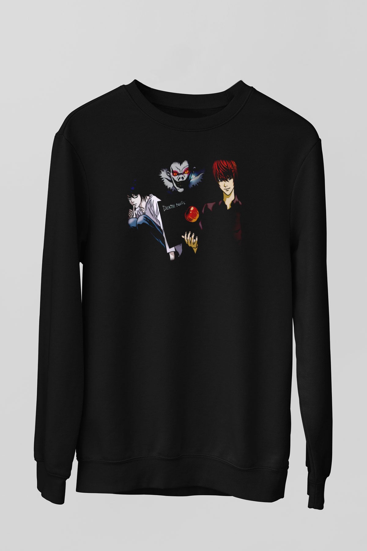 Death Note Siyah Unisex Sweatshirt
