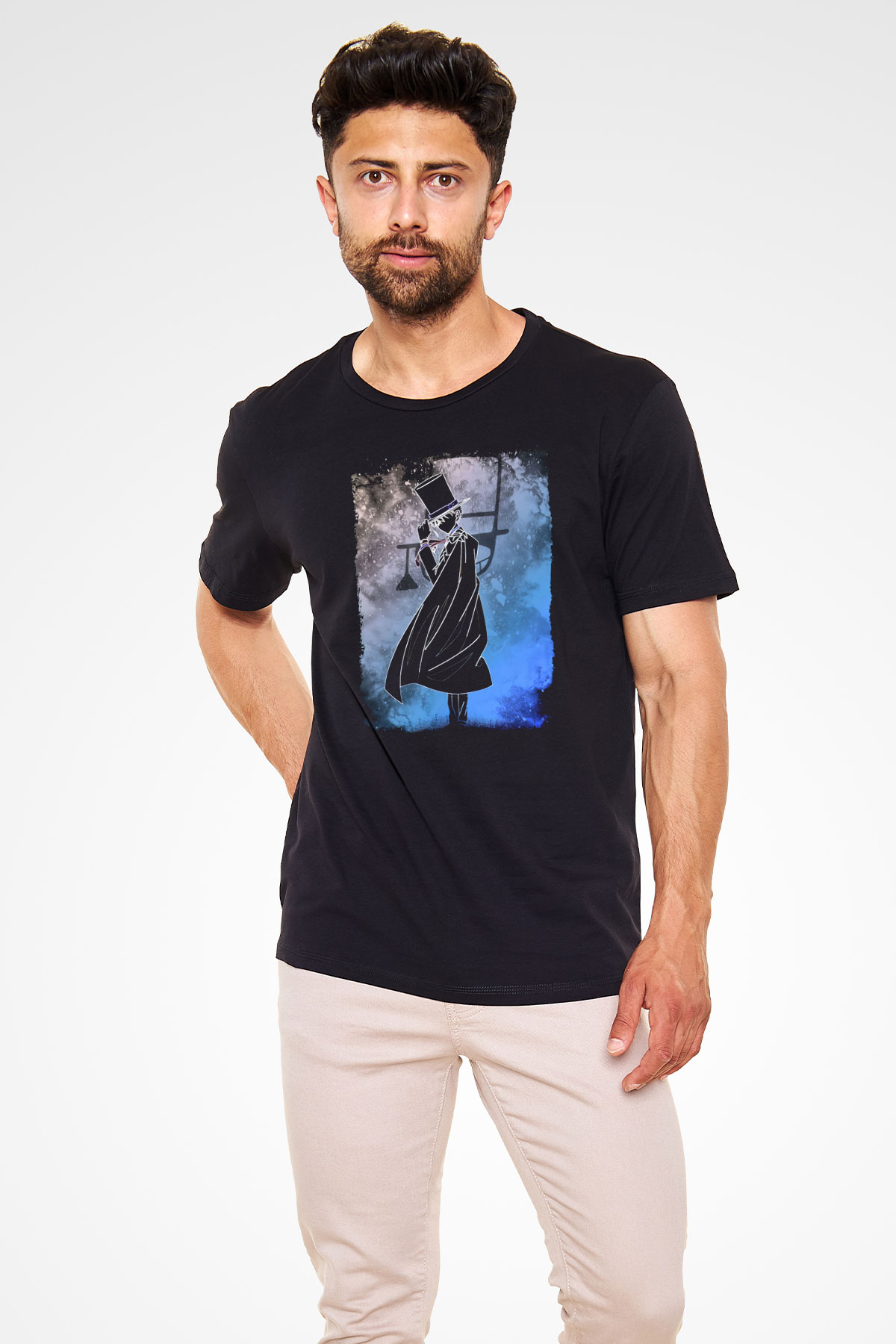Dedektif Siyah Unisex Tişört T-Shirt - TişörtFabrikası