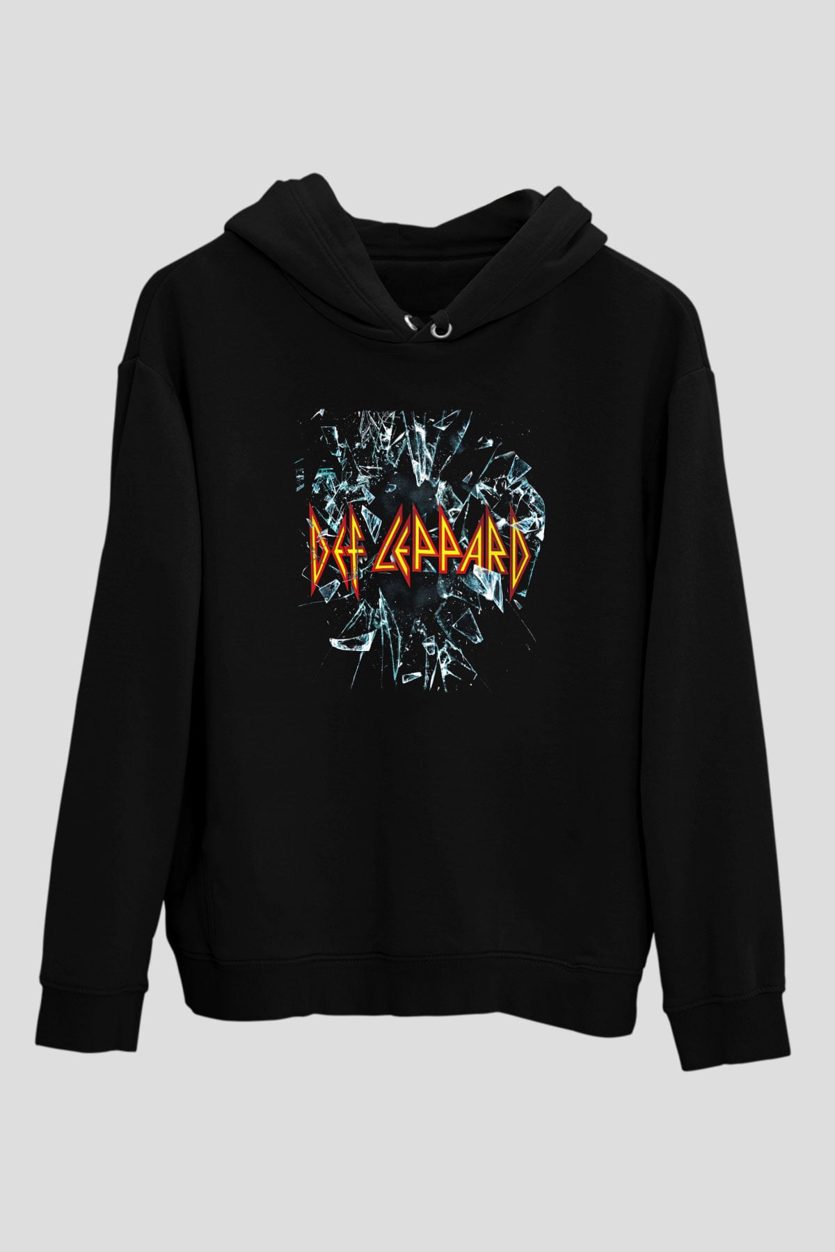 Def Leppard Siyah Unisex Hoodie