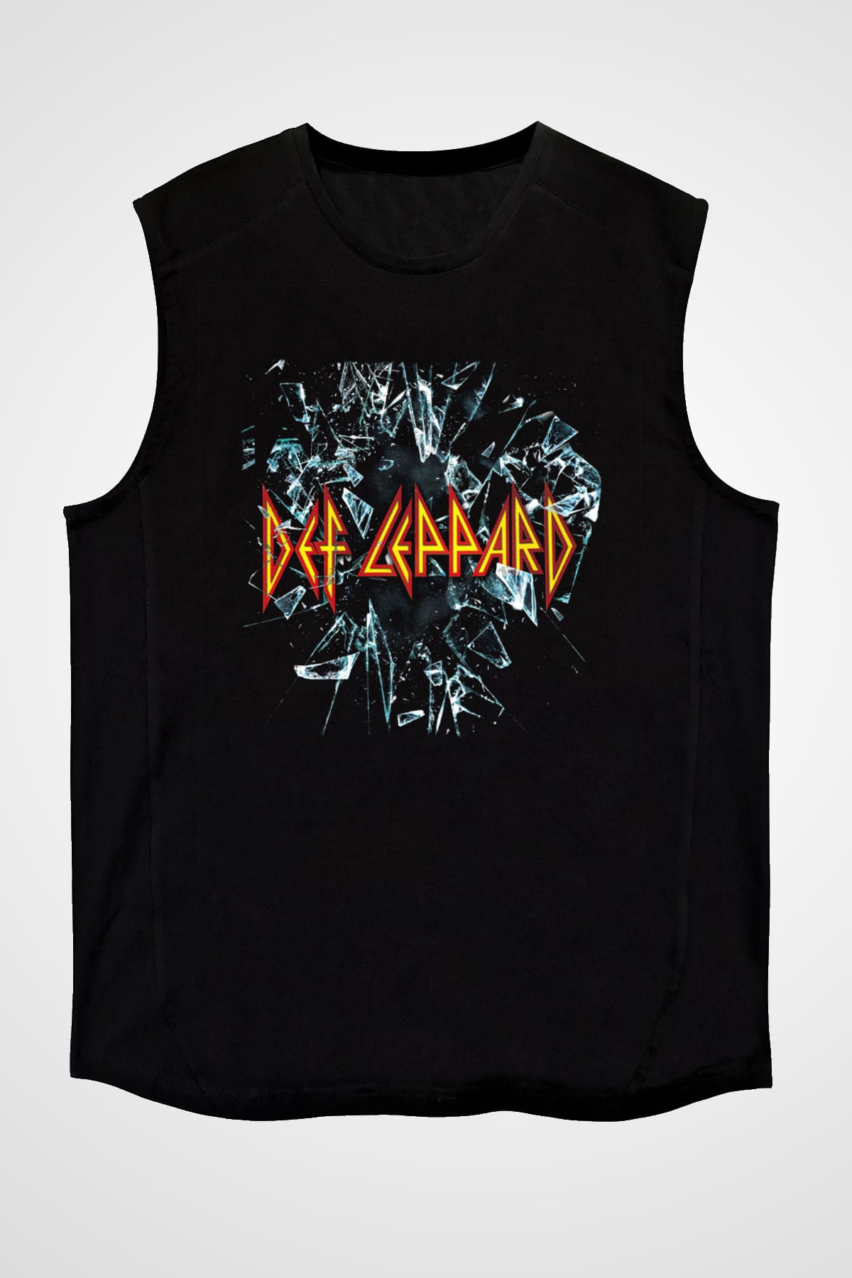 Def Leppard Siyah Unisex Kolsuz Tişört