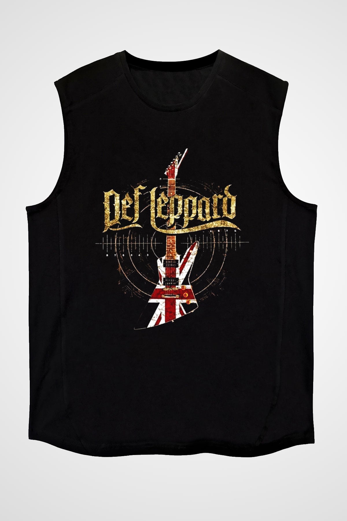 Def Leppard Siyah Unisex Kolsuz Tişört