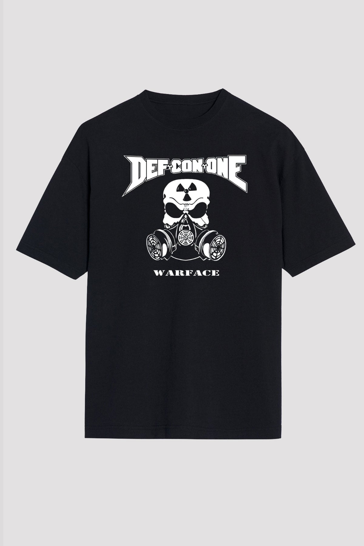 Def. Con. One Siyah Unisex Tişört T-Shirt - TişörtFabrikası