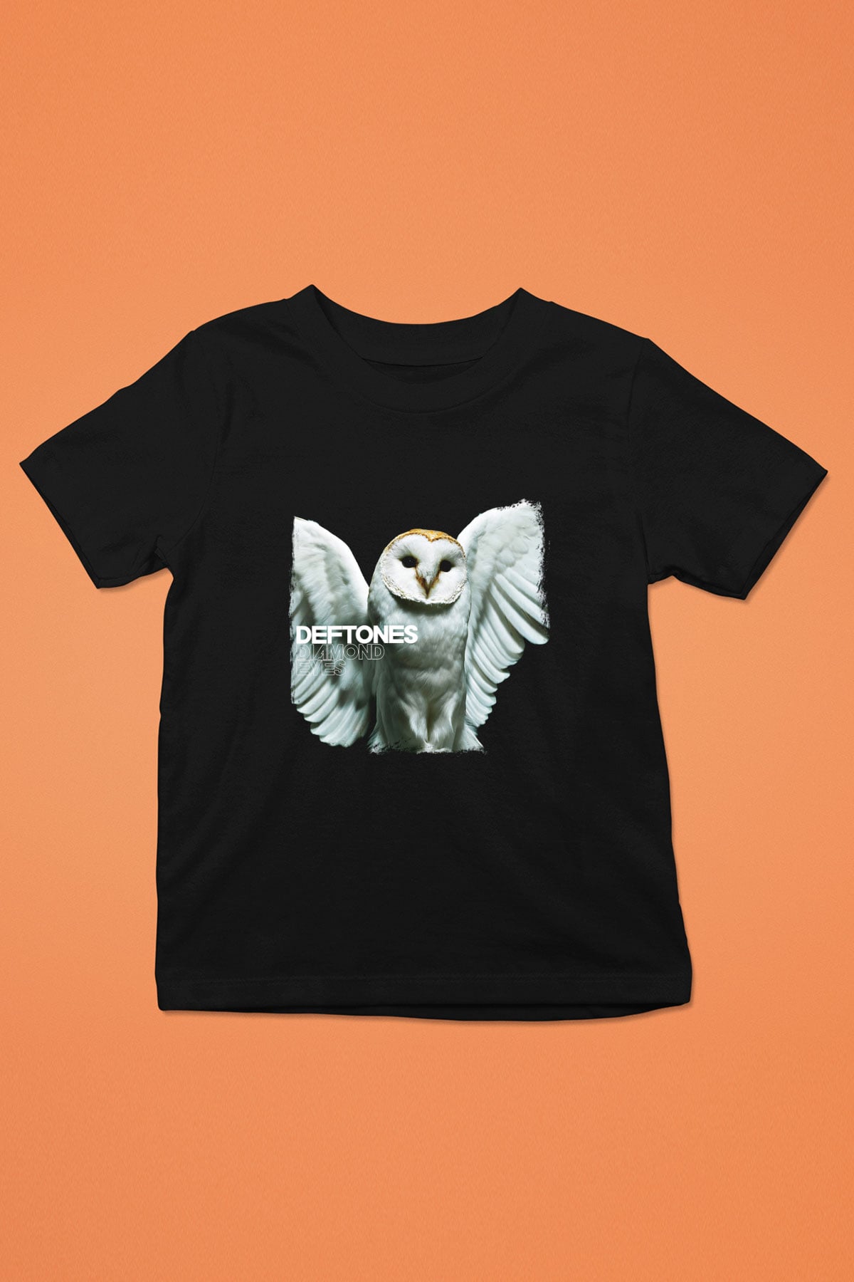 Deftones Baskılı Unisex Siyah Çocuk Tişört