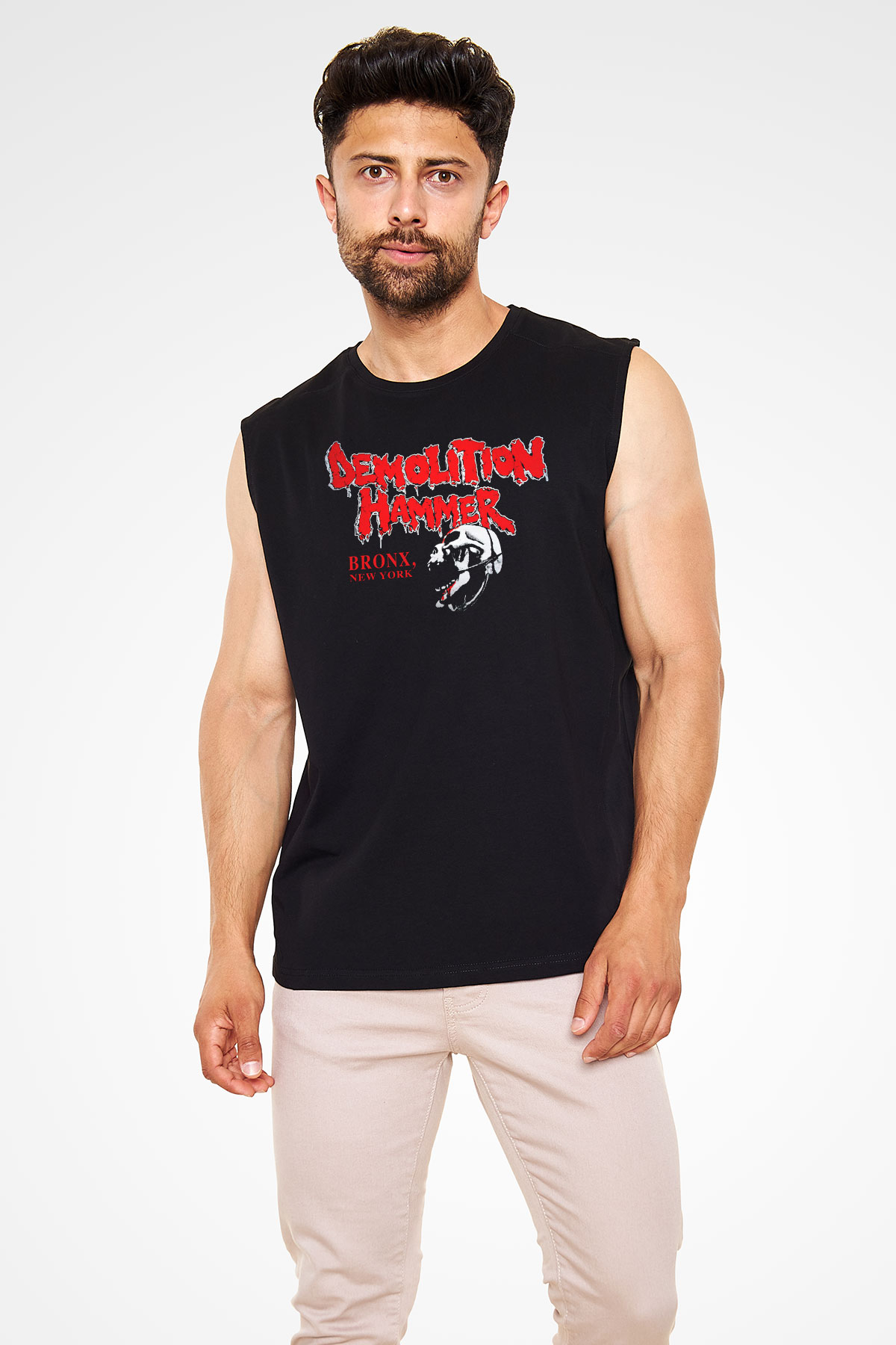 Demolition Hammer Siyah Unisex Kolsuz Tişört