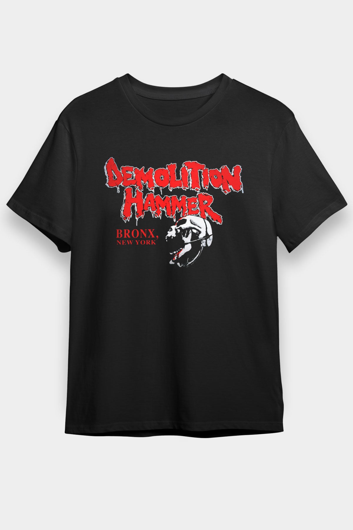 Demolition Hammer Siyah Unisex Tişört T-Shirt - TişörtFabrikası