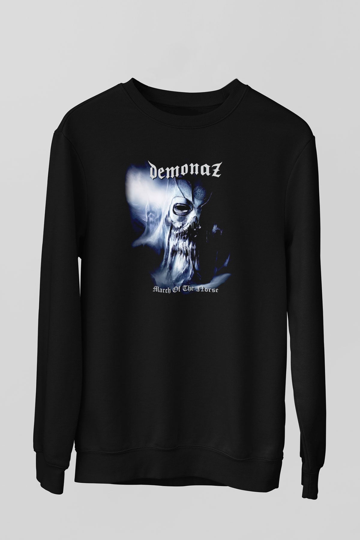Demonaz Siyah Unisex Sweatshirt