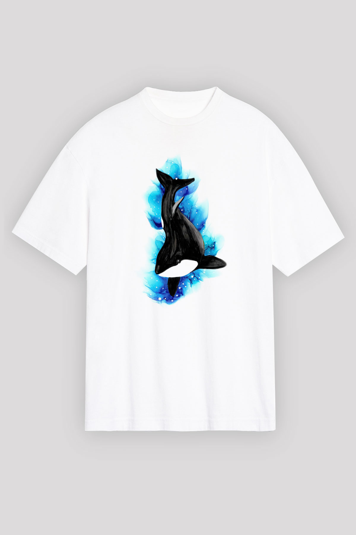 Deniz canlıları Beyaz Unisex Tişört T-Shirt - TişörtFabrikası