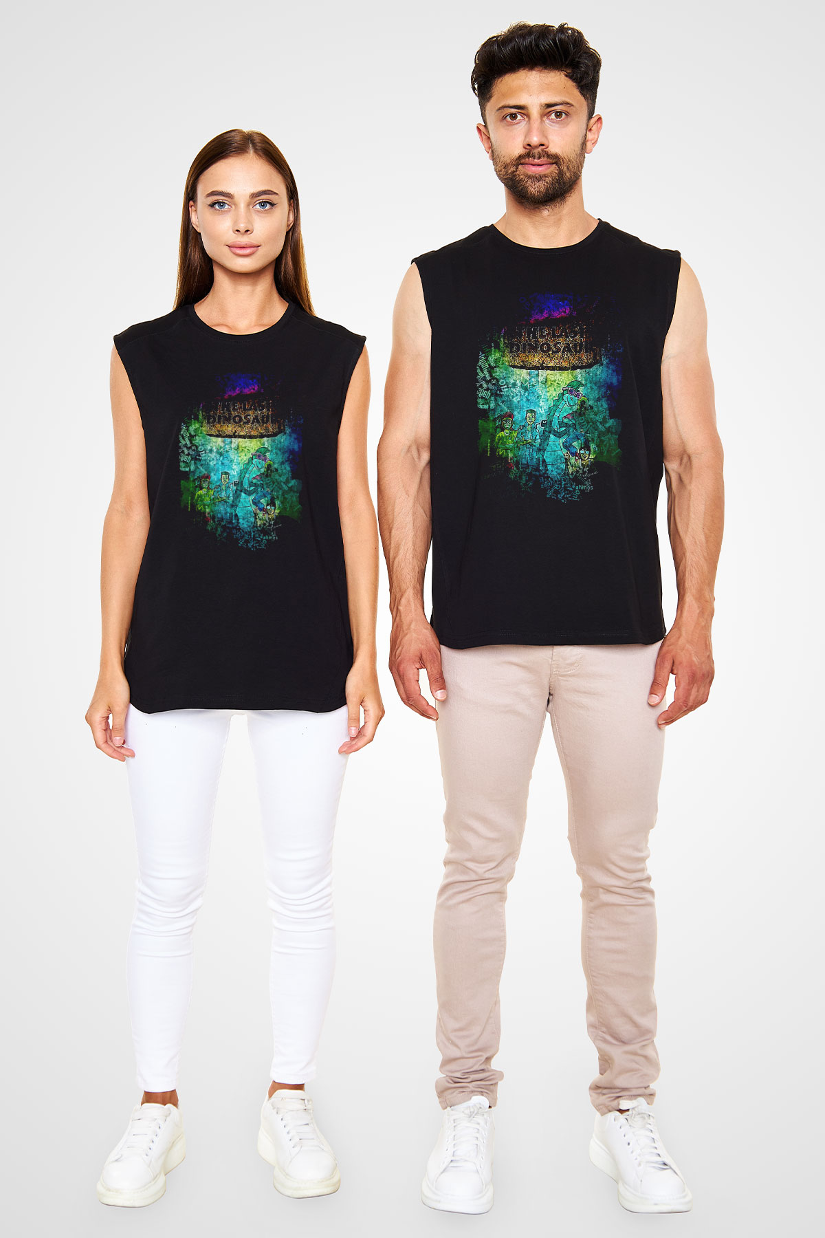 Denver, the Last Dinosaur Siyah Unisex  Kolsuz Tişört