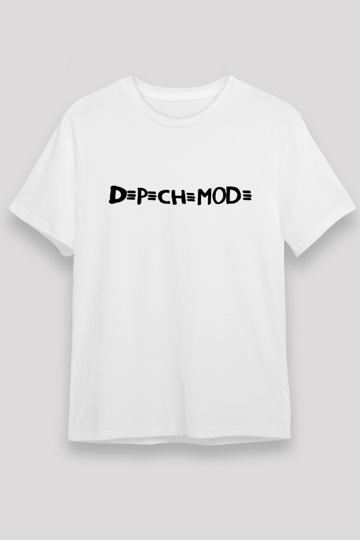 Depeche Mode Beyaz Unisex Tişört T-Shirt - TişörtFabrikası