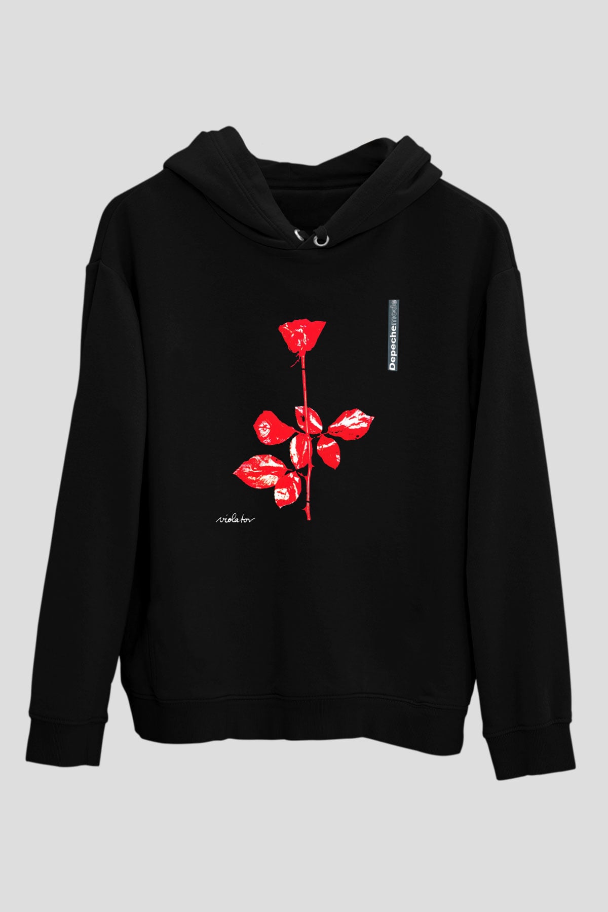 Depeche Mode Siyah Unisex Hoodie