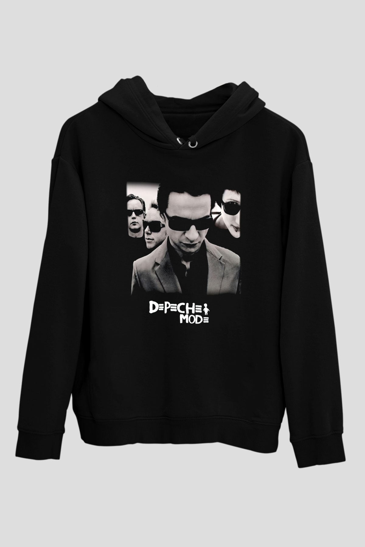 Depeche Mode Siyah Unisex Hoodie