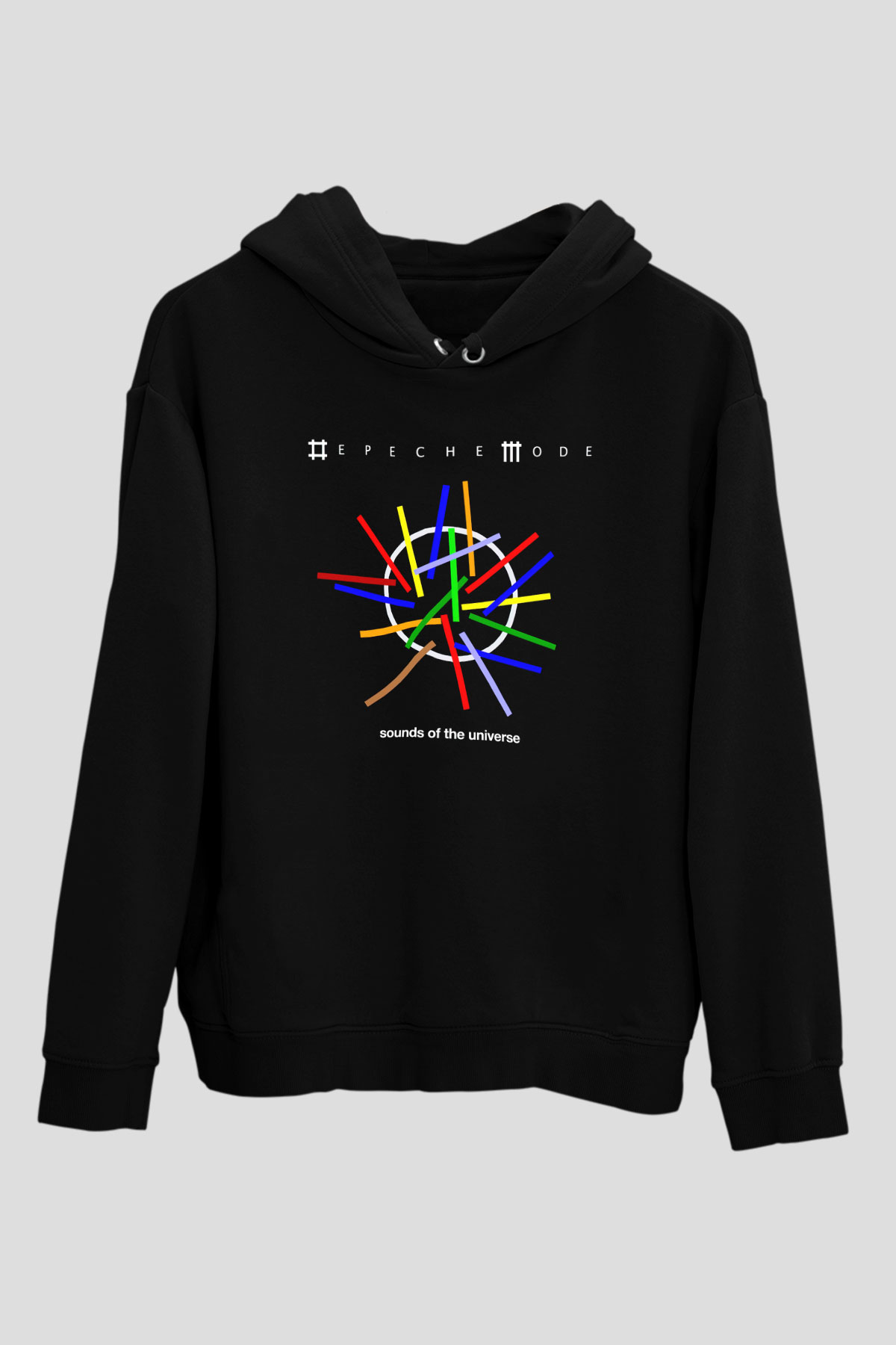 Depeche Mode Siyah Unisex Hoodie