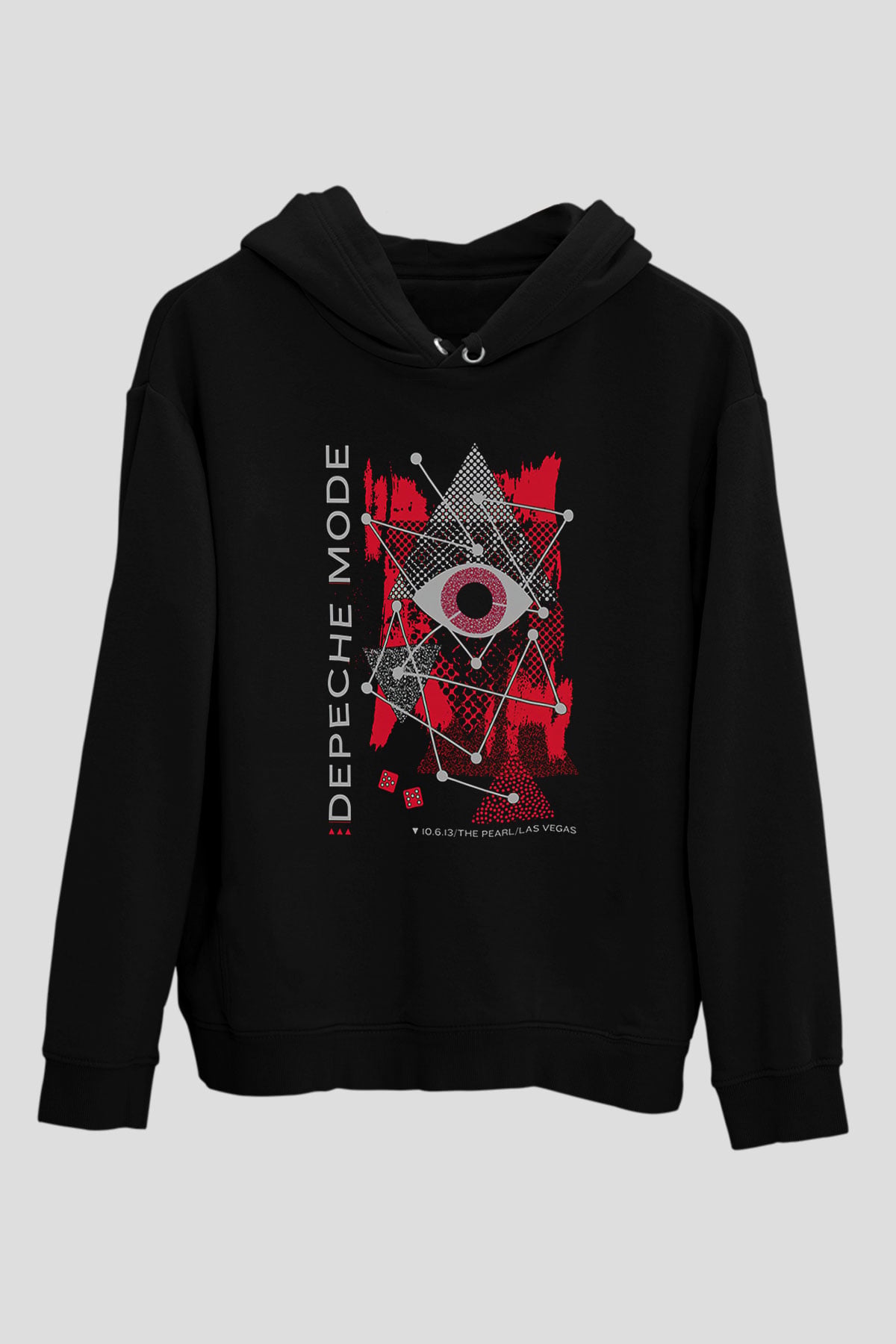 Depeche Mode Siyah Unisex Hoodie