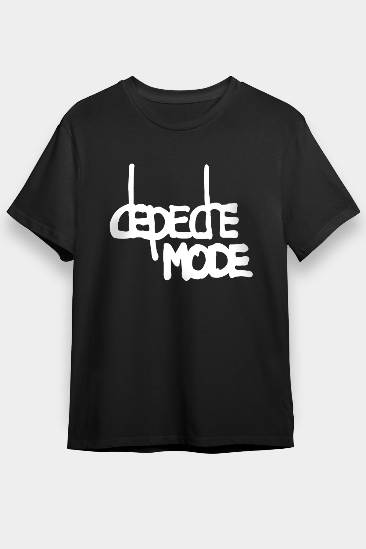 Depeche Mode Siyah Unisex Tişört T-Shirt - TişörtFabrikası