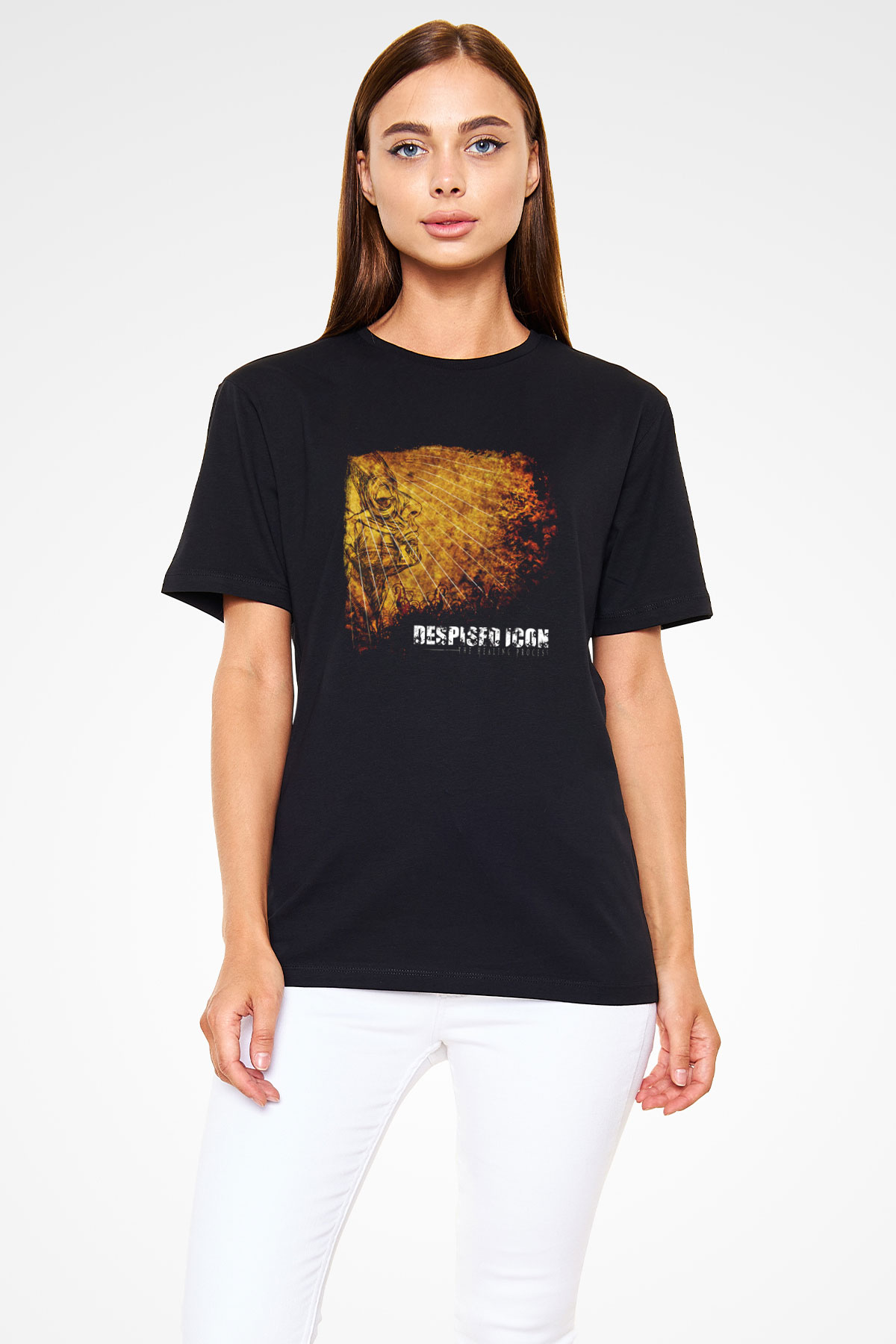 Despised Icon Baskılı Unisex Siyah Tişört