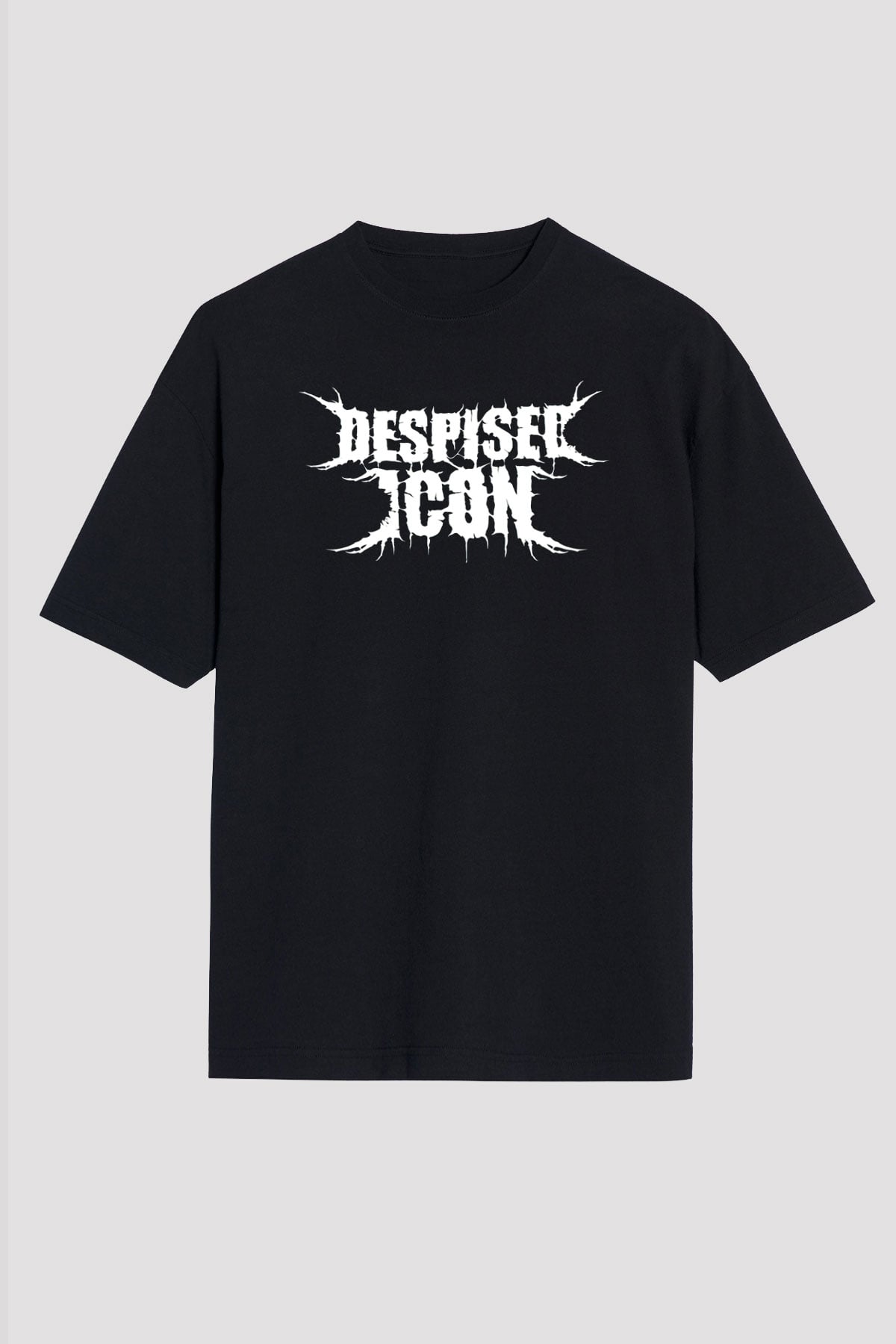 Despised Icon Siyah Unisex Oversize Tişört T-Shirt