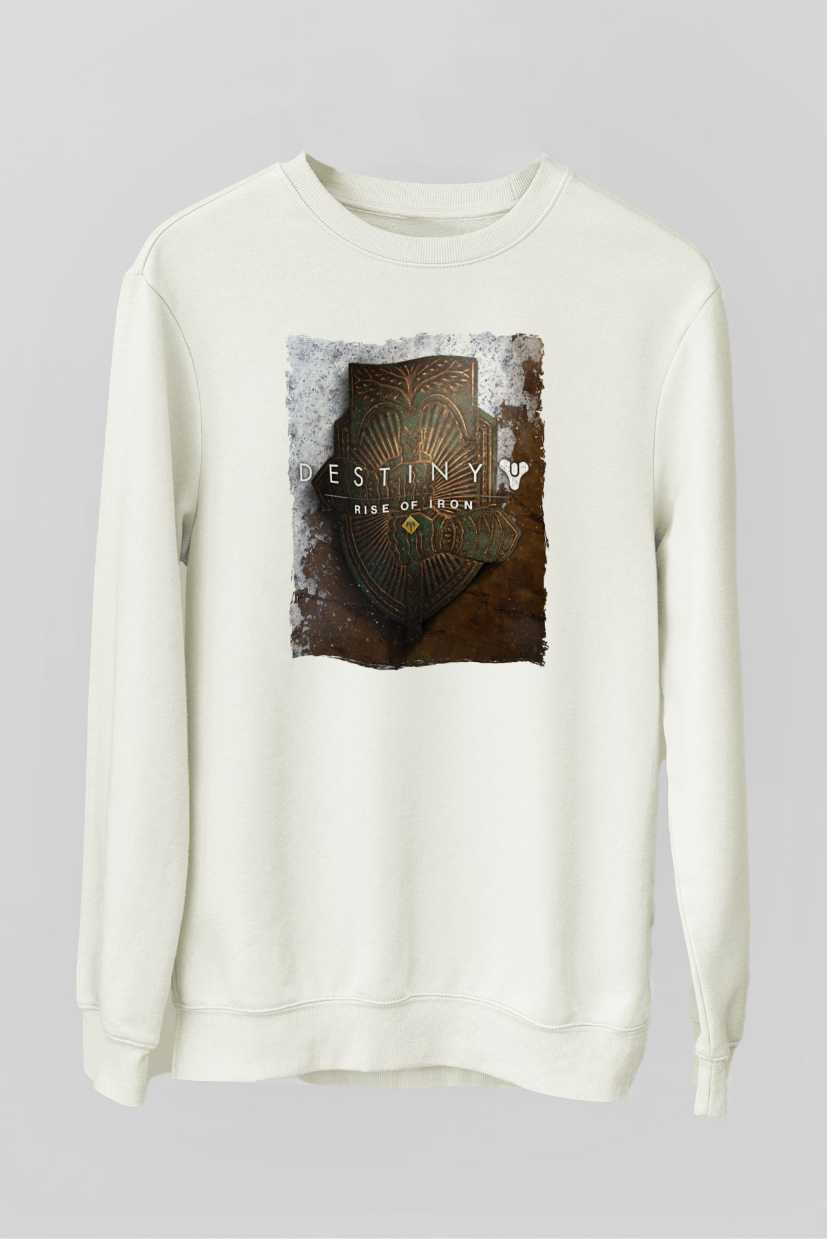 Destiny: Rise of Iron Beyaz Unisex Sweatshirt