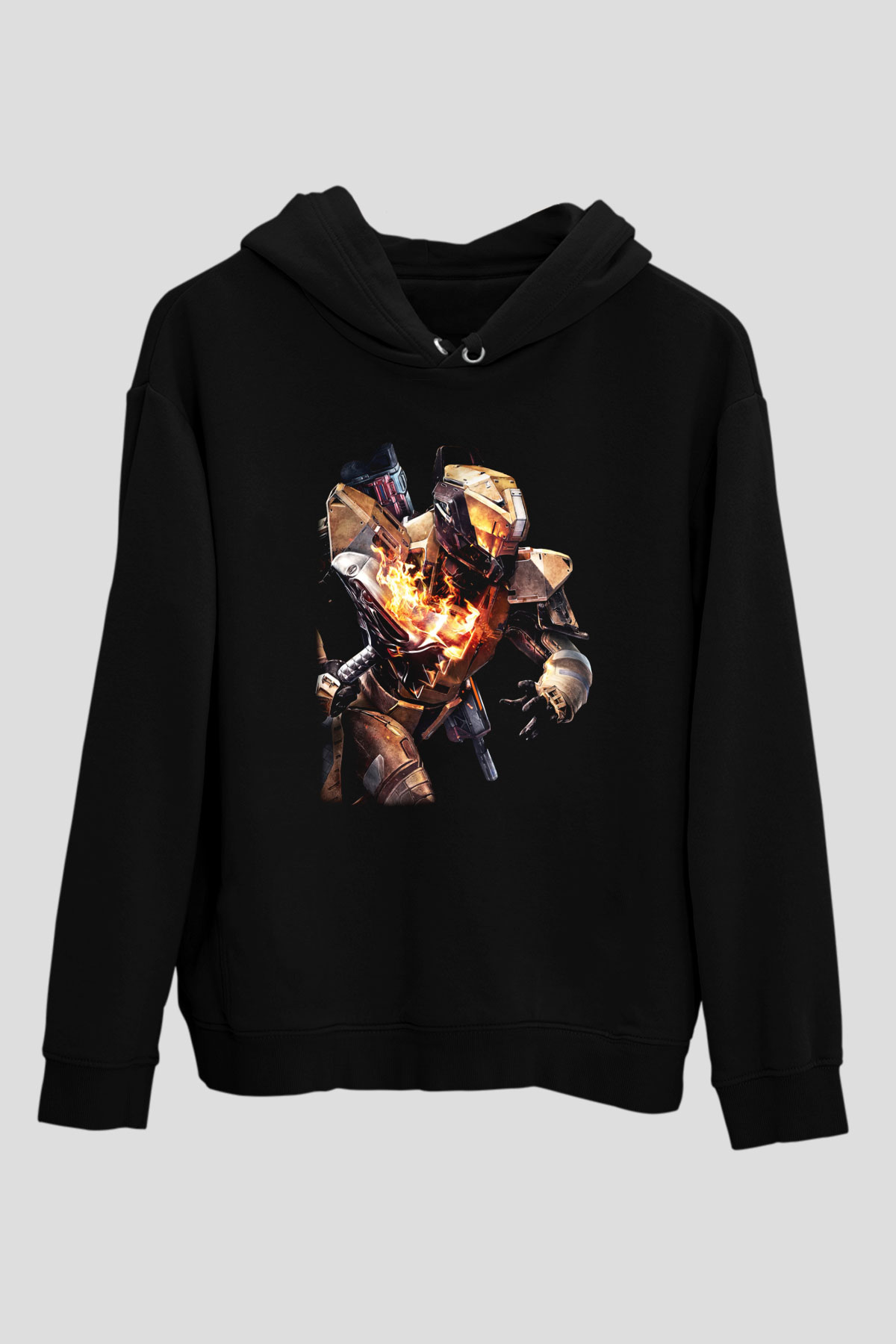 Destiny: Rise of Iron Siyah Unisex Hoodie