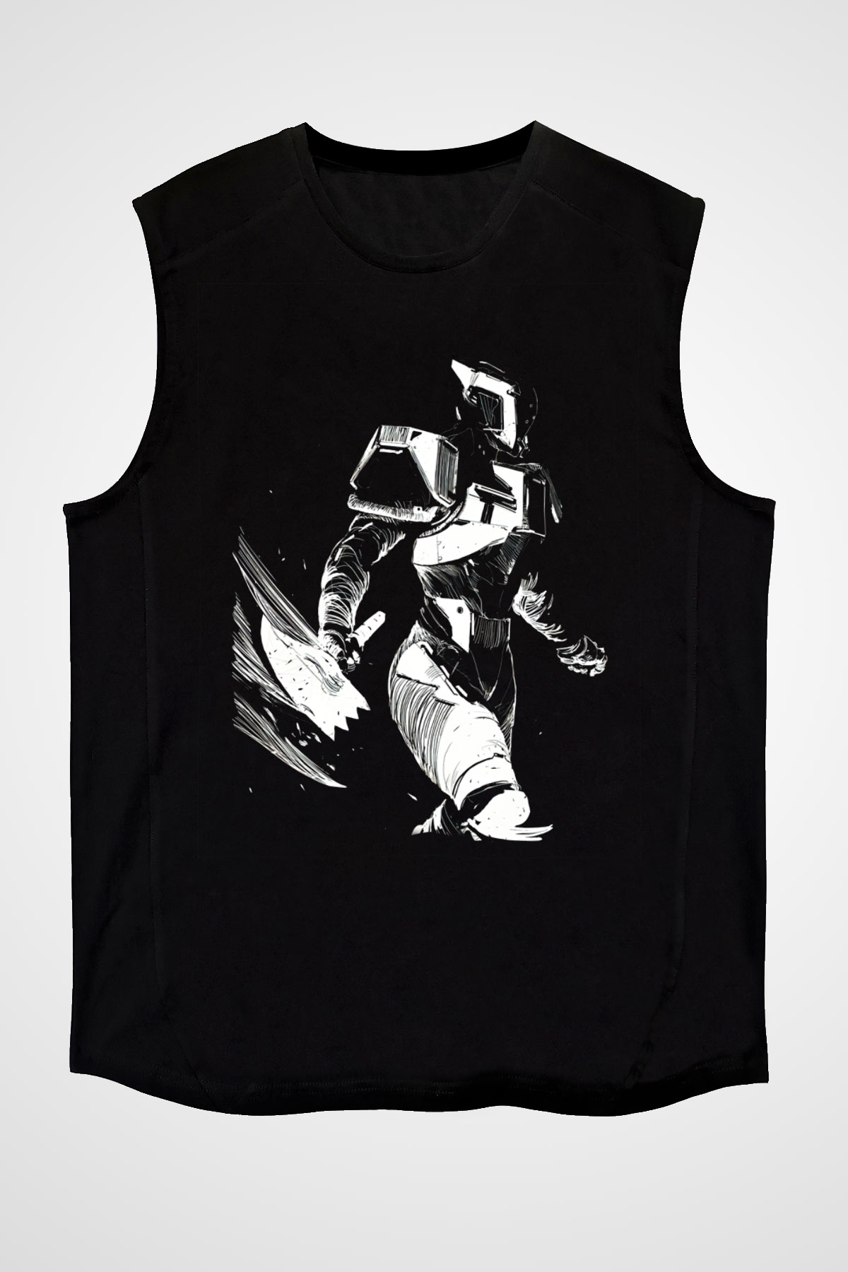 Destiny: Rise of Iron Siyah Unisex Kolsuz Tişört