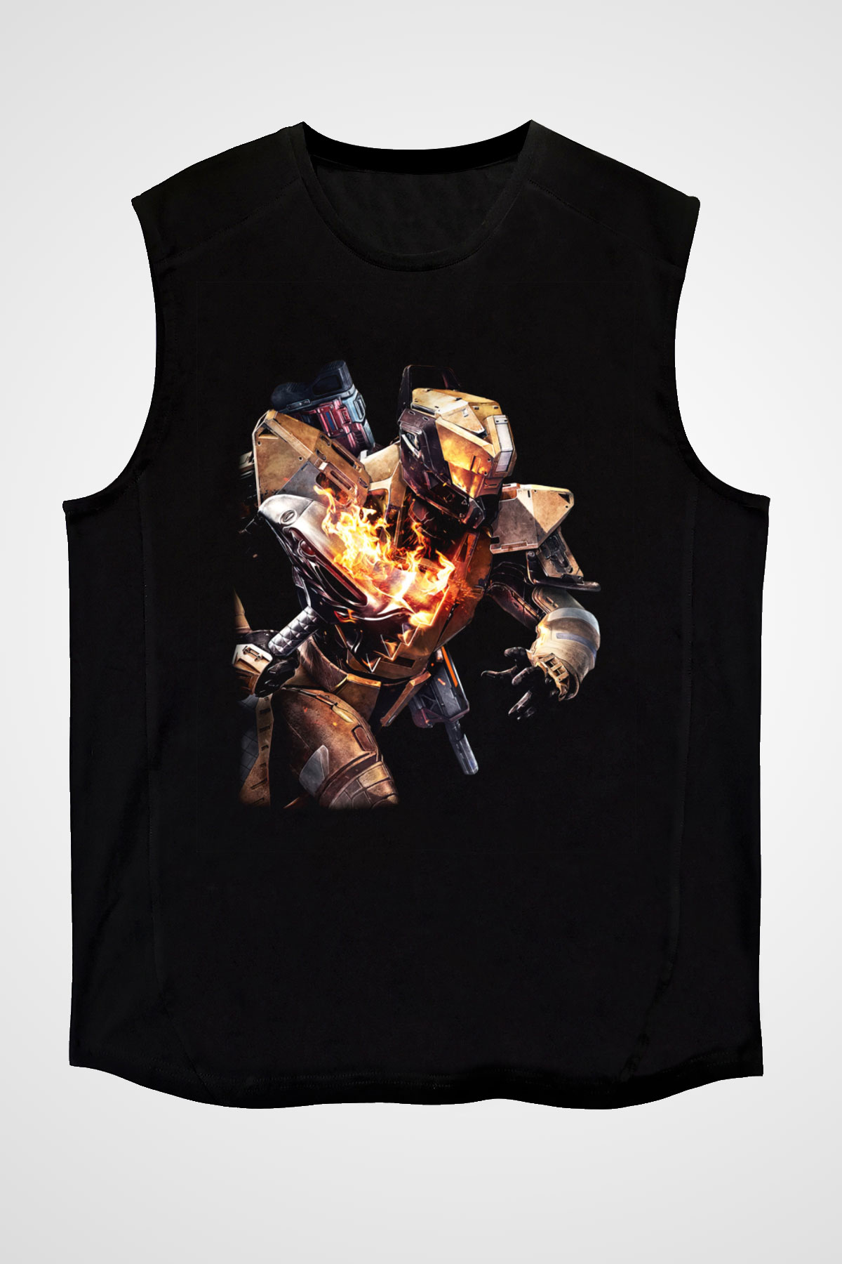 Destiny: Rise of Iron Siyah Unisex Kolsuz Tişört