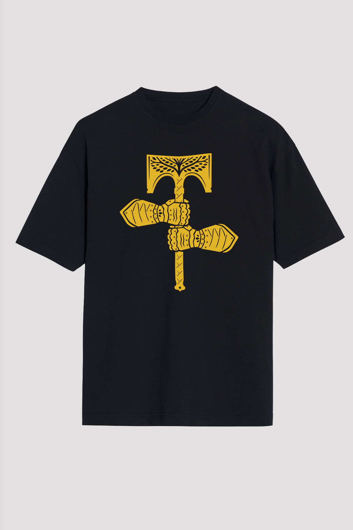 Destiny: Rise of Iron Siyah Unisex Oversize Tişört T-Shirt