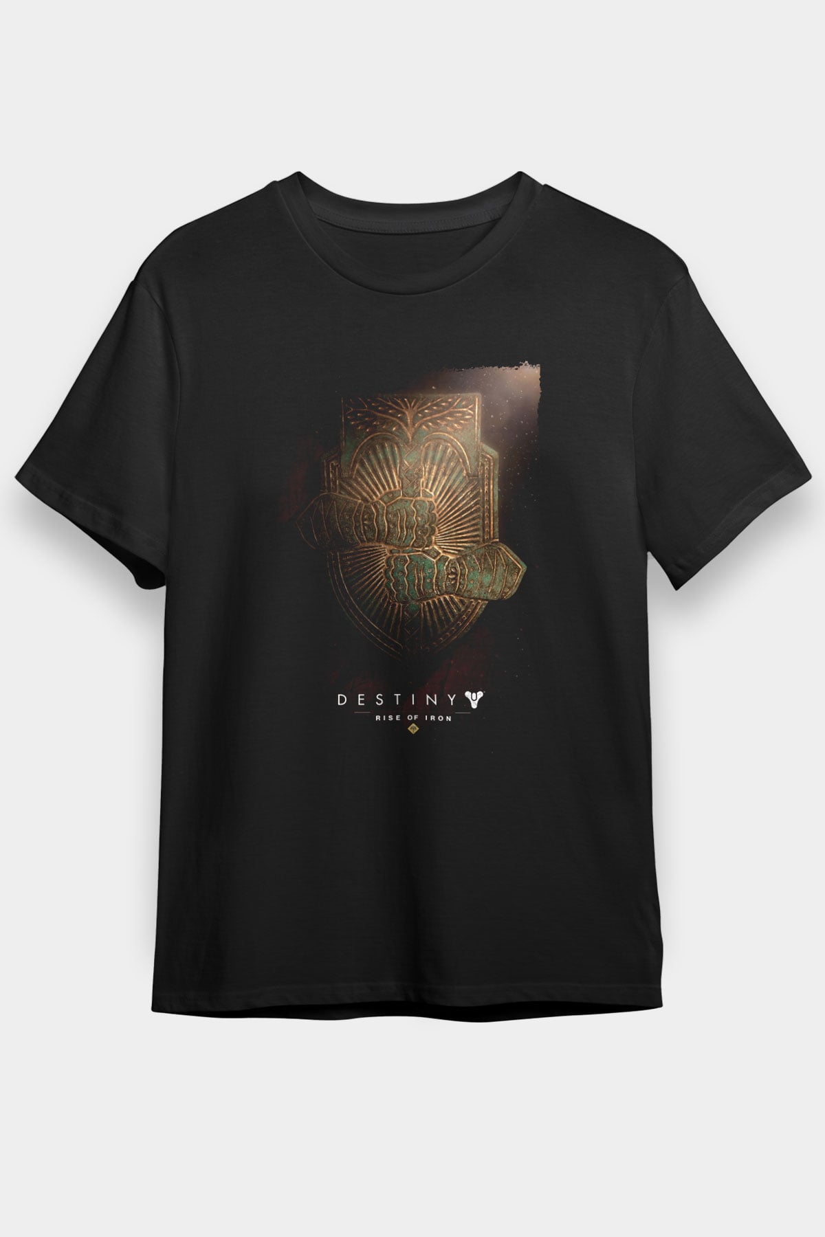 Destiny: Rise of Iron Siyah Unisex Tişört T-Shirt