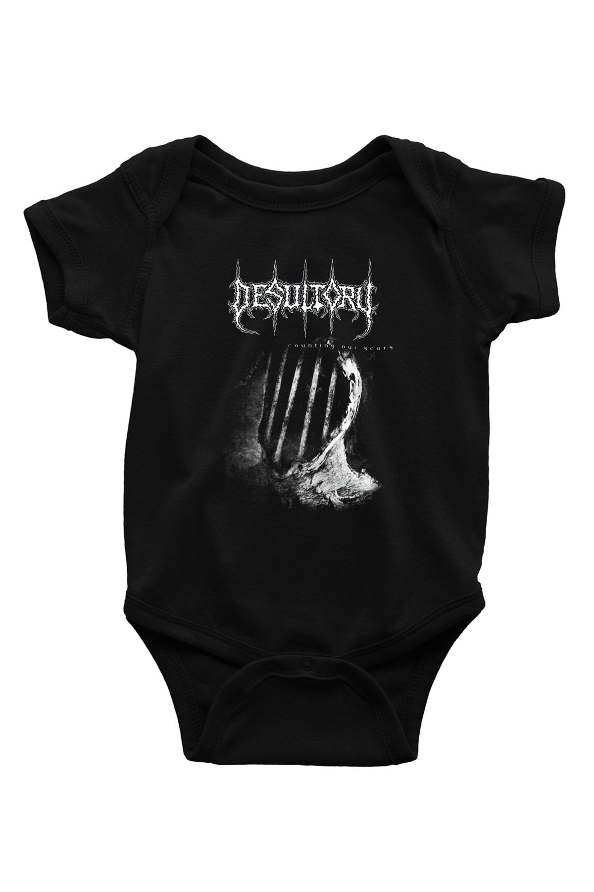 Desultory Siyah Bebek Body - Zıbın