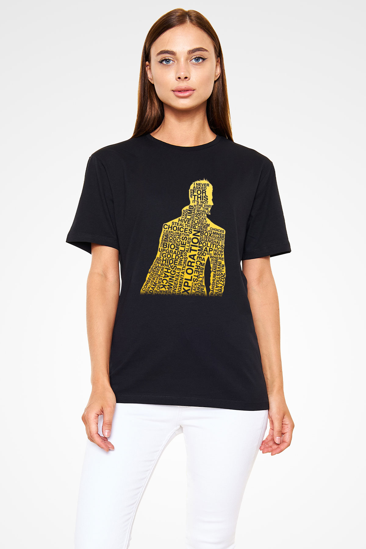 Deus Ex Siyah Unisex Tişört T-Shirt