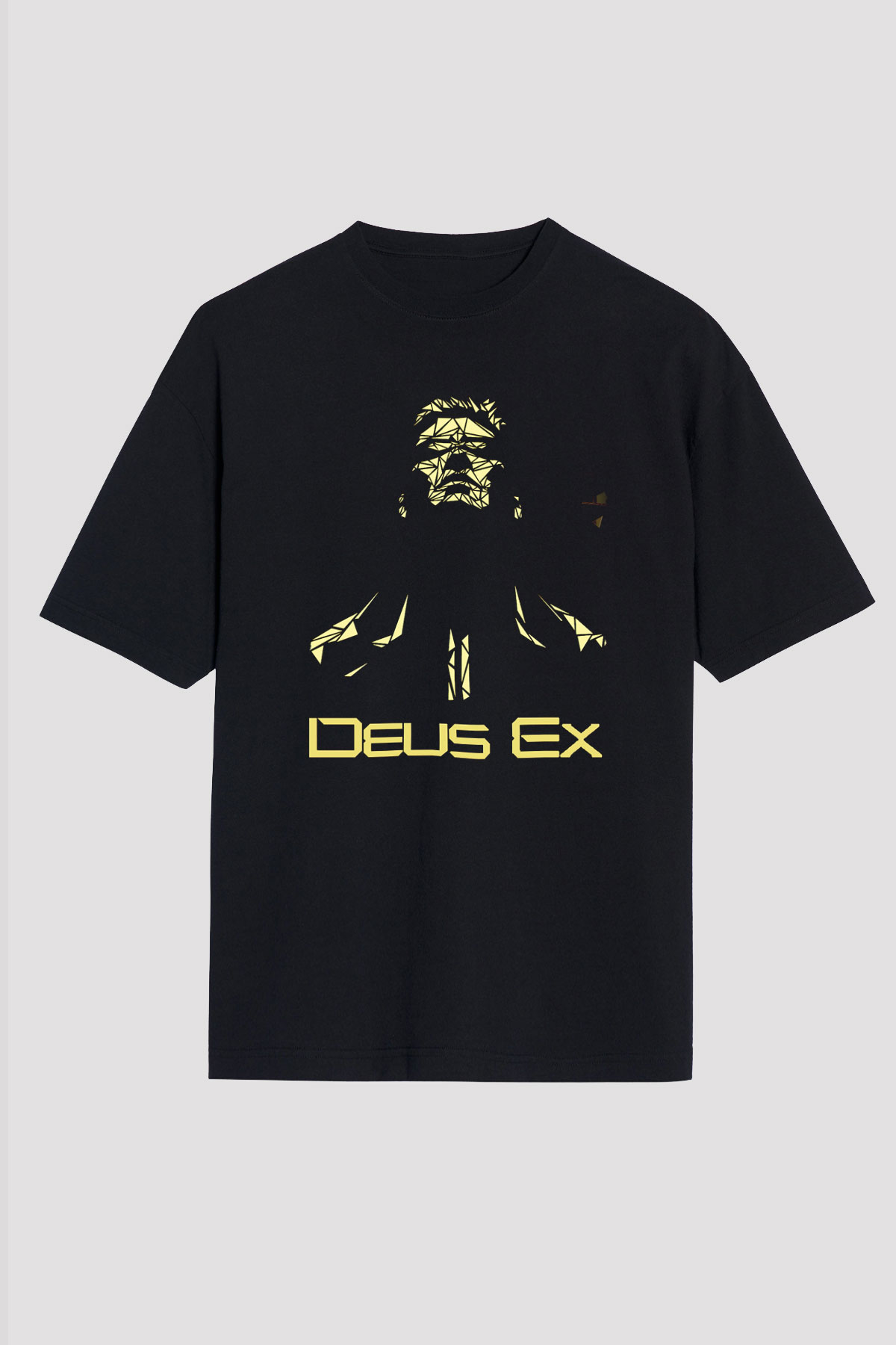 Deus Ex Siyah Unisex Tişört T-Shirt