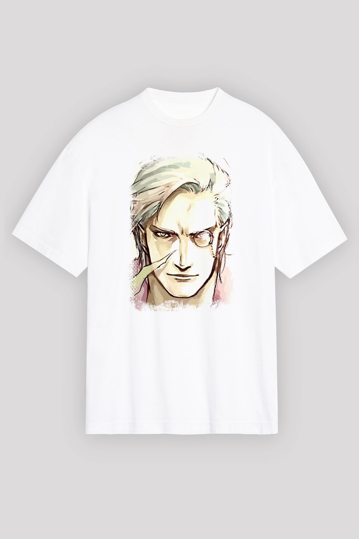 Devil May Cry Beyaz Unisex Oversize Tişört T-Shirt