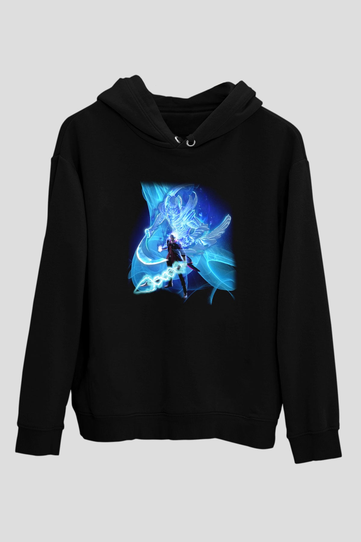 Devil May Cry Siyah Unisex Hoodie