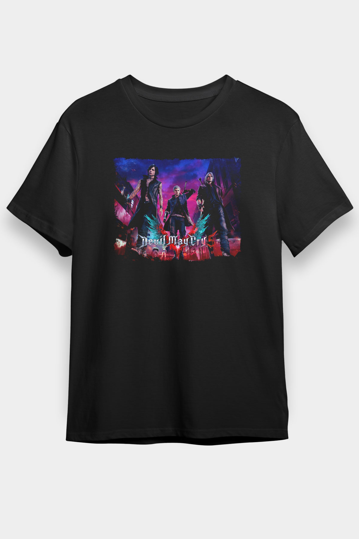Devil May Cry Siyah Unisex Tişört T-Shirt