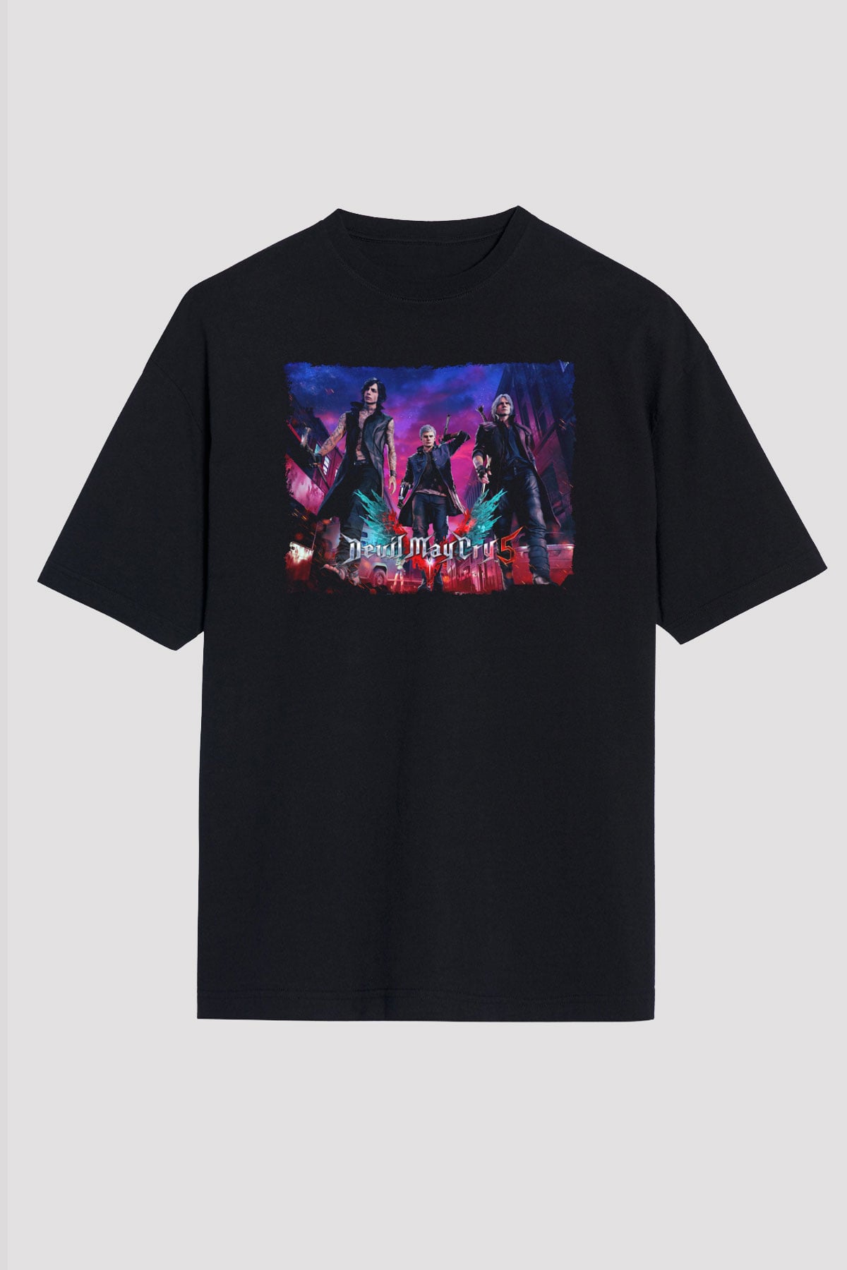 Devil May Cry Siyah Unisex Tişört T-Shirt