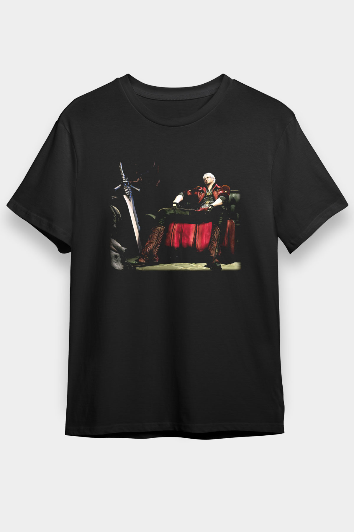 Devil May Cry Siyah Unisex Tişört T-Shirt