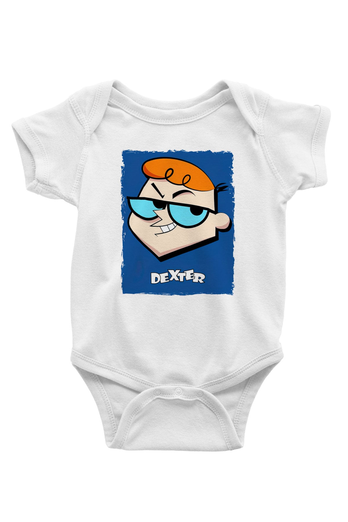 Dexter's Laboratory Beyaz Bebek Body - Zıbın