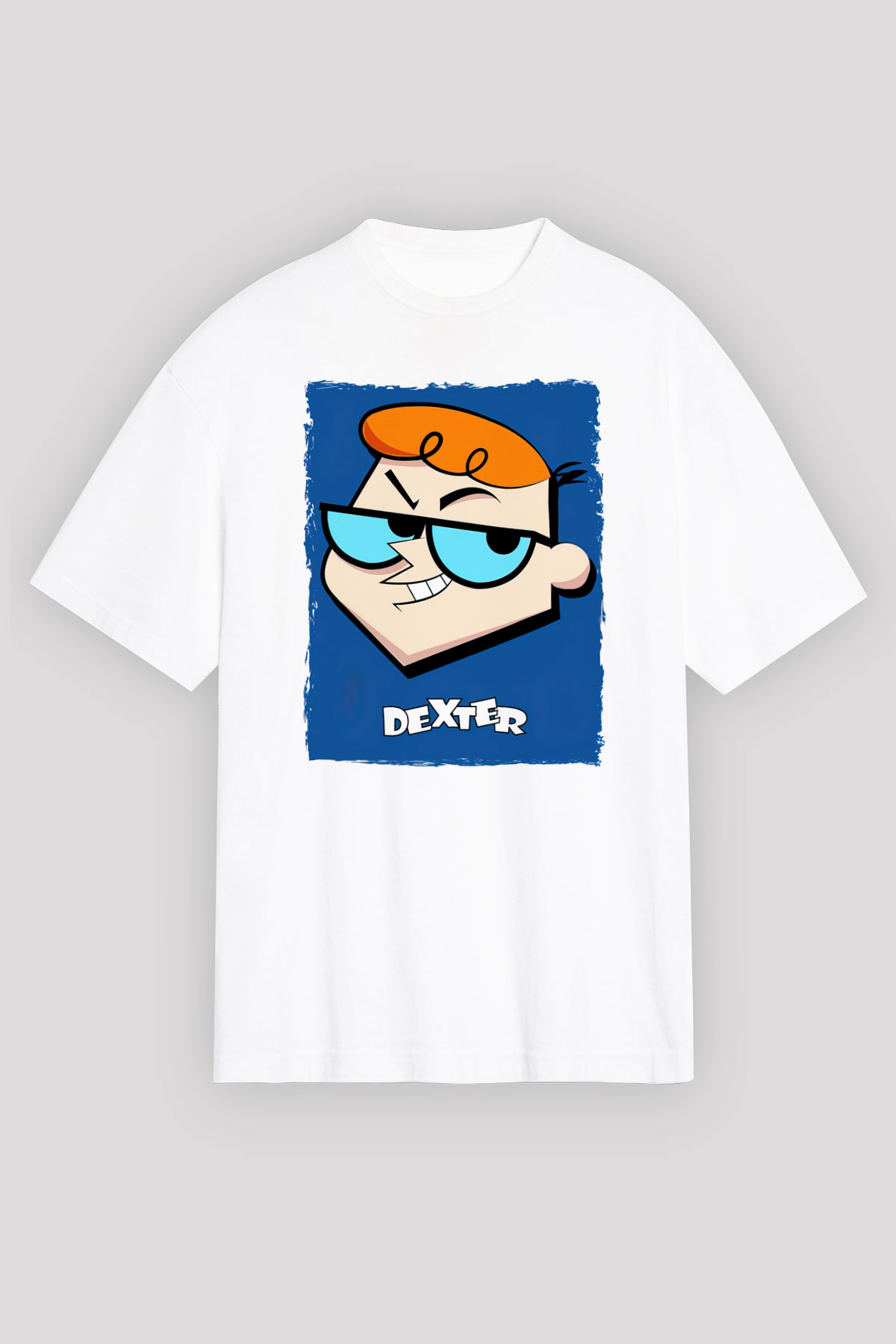 Dexter's Laboratory Beyaz Unisex Tişört T-Shirt