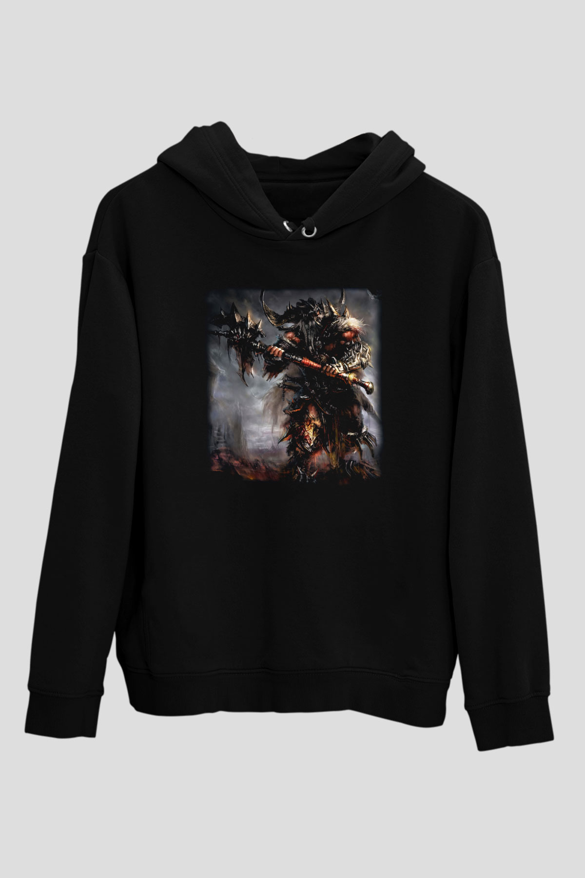 Diablo Siyah Unisex Hoodie