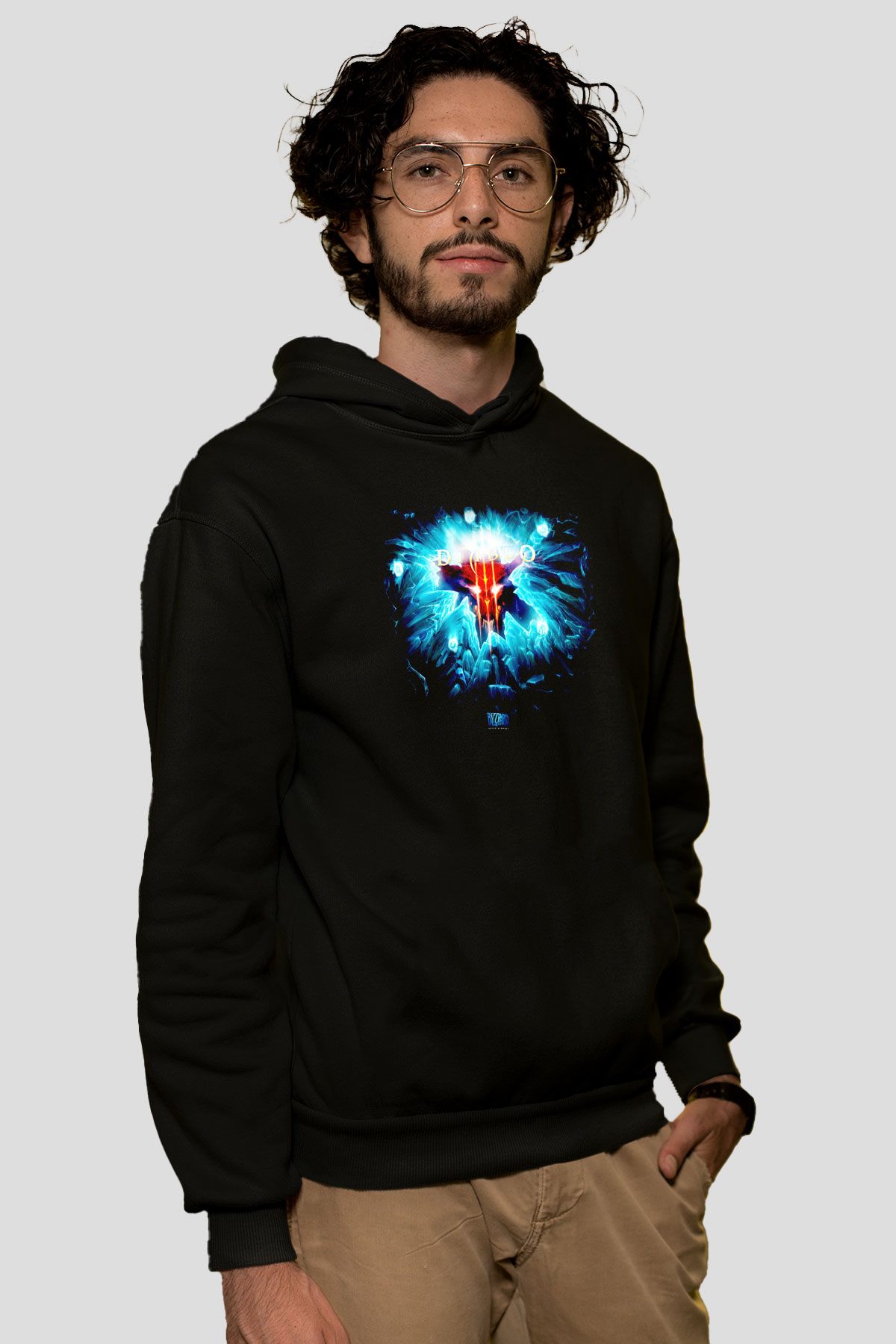 Diablo Siyah Unisex Hoodie