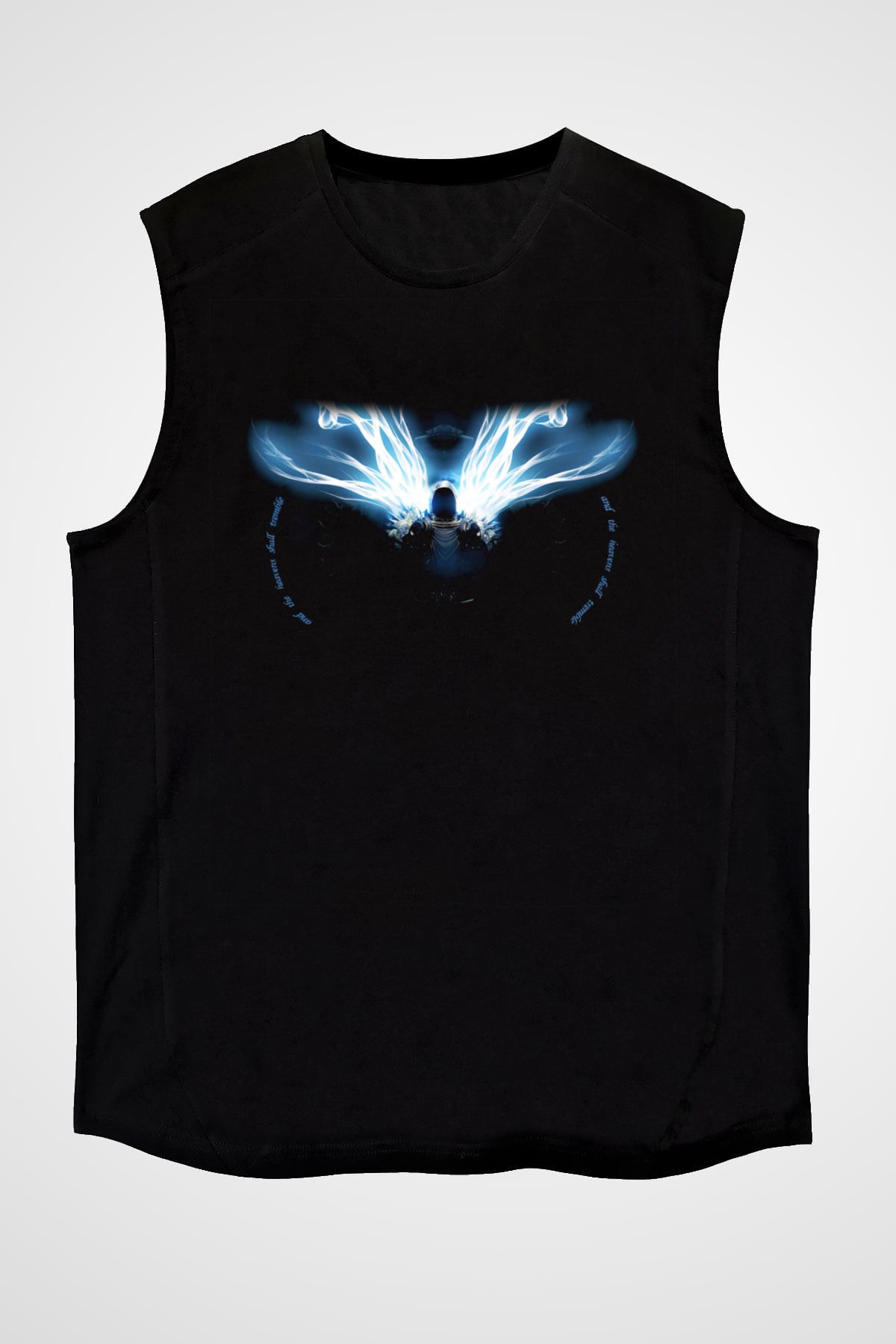 Diablo Siyah Unisex Kolsuz Tişört