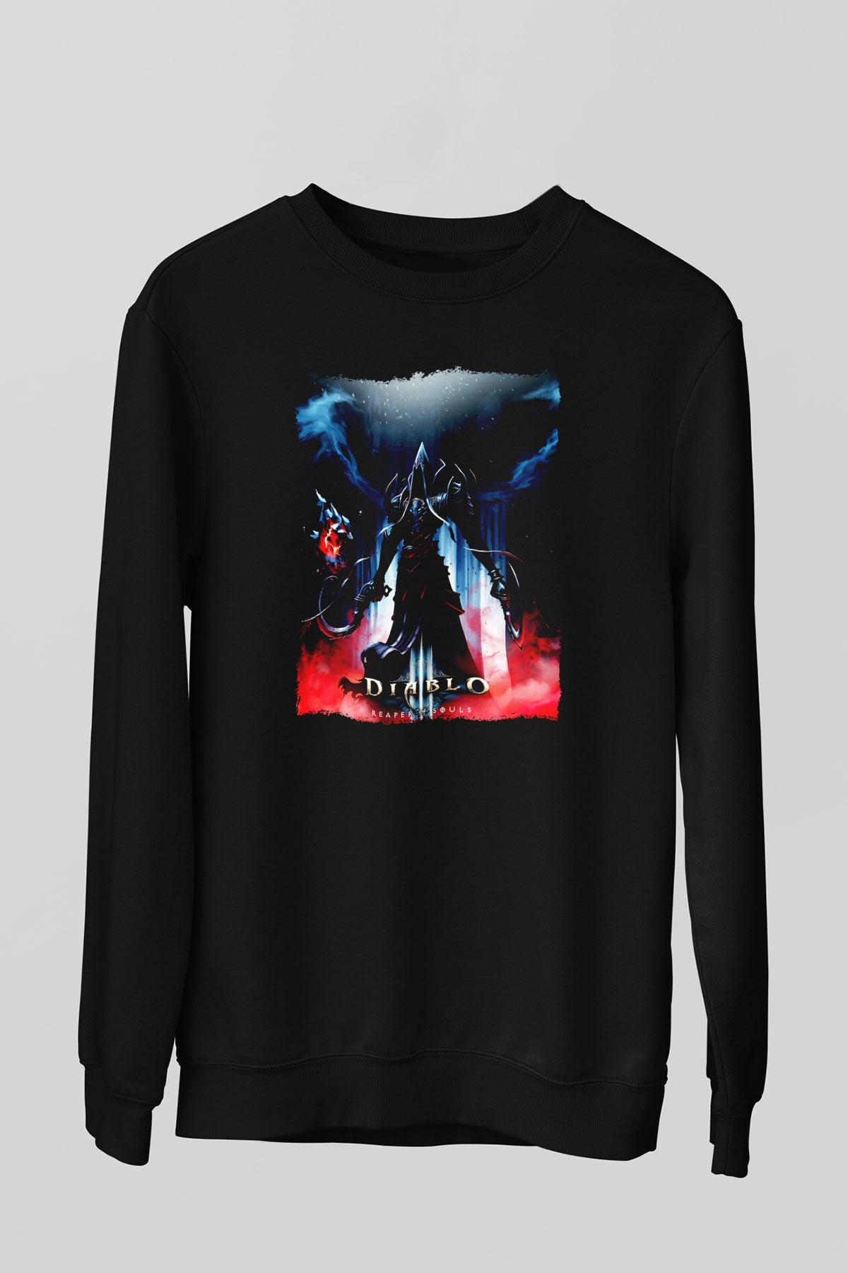 Diablo Siyah Unisex Sweatshirt