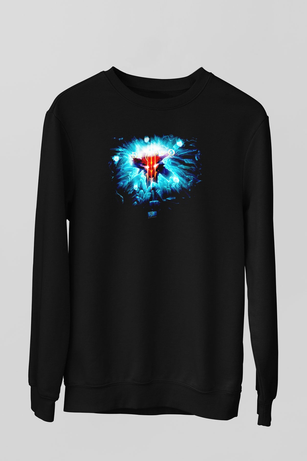 Diablo Siyah Unisex Sweatshirt